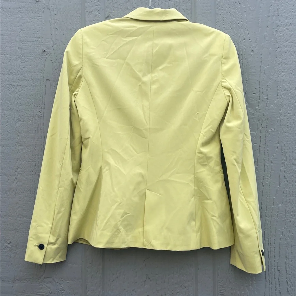 Zara Women's Light Yellow Suit Jacket